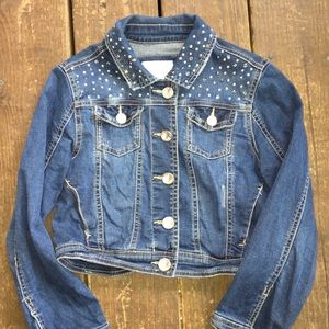 Justice size 6/7 girls jean jacket